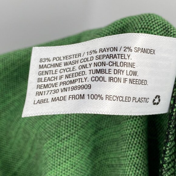 Future Collective Green Striped Long Sleeve Crop Top and Knit Mini Skirt Set 1X - Picture 9 of 9